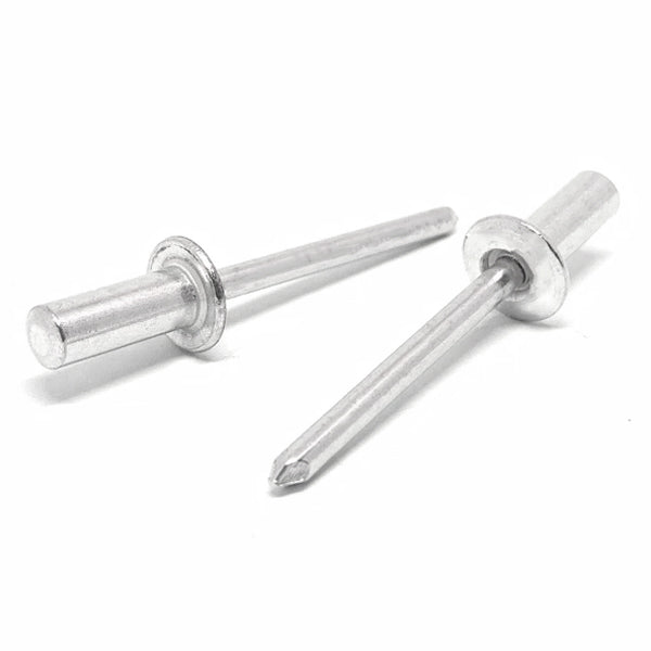 3/16" Dia 1/4" - 3/8" (66) Grip - Closed End Dome Head Blind Rivets Stainless/Stainless Steel Mandrel