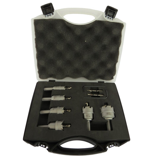 6 Piece Carbide Tipped Hole Cutter Set with 3/16" Depth of Cut