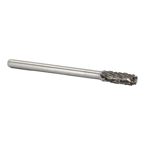 SC-61 3/32" X 3/8" Cylindrical Carbide Bur 3/32" Shank