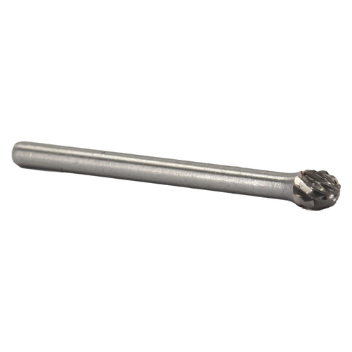 SD-81 3/16" X 3/16" Ball End Carbide Bur 3/16" Shank