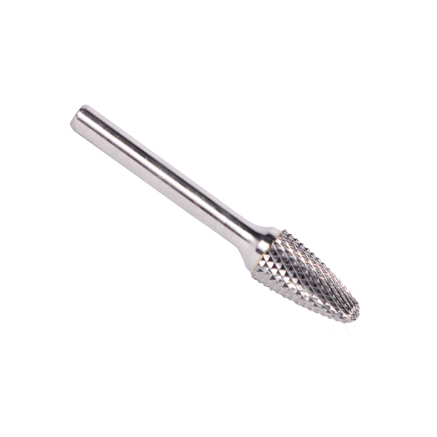 SF-4 7/16" X 1" Tree Radius End Carbide Bur 1/4" Shank