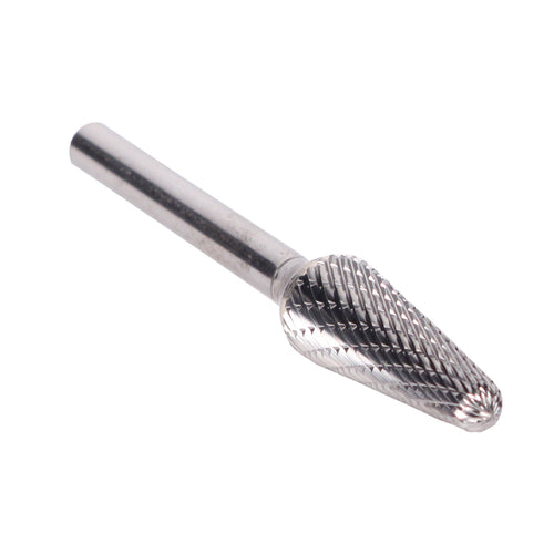SL-3 3/8" X 1-1/16" Cone Carbide Bur 1/4" Shank