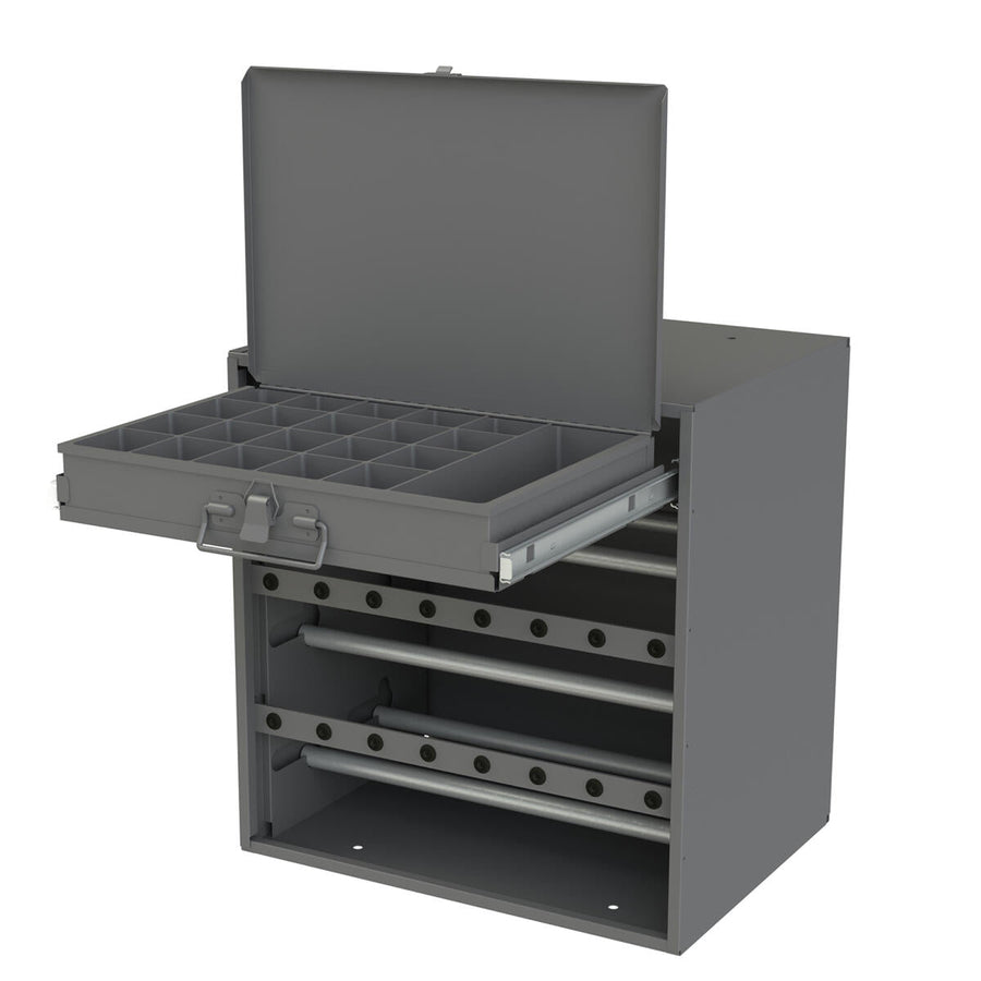20 Compartment Metal Storage Cabinet for Wires and Terminals