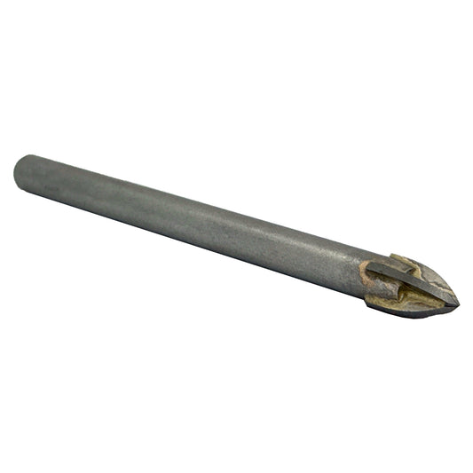 3/8" Carbide Tipped 4 Flute Glass & Tile Drill Bit
