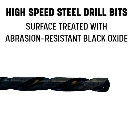#1 Carbon Steel Straight Flute Steel Screw Extractor and Drill Bit Kit