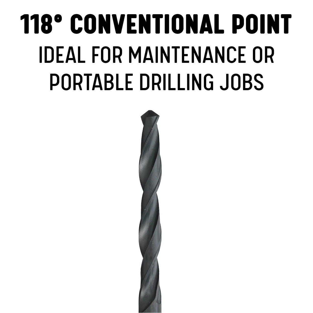 #1-5 Carbon Steel Spiral Flute Screw Extractor Set with Drills