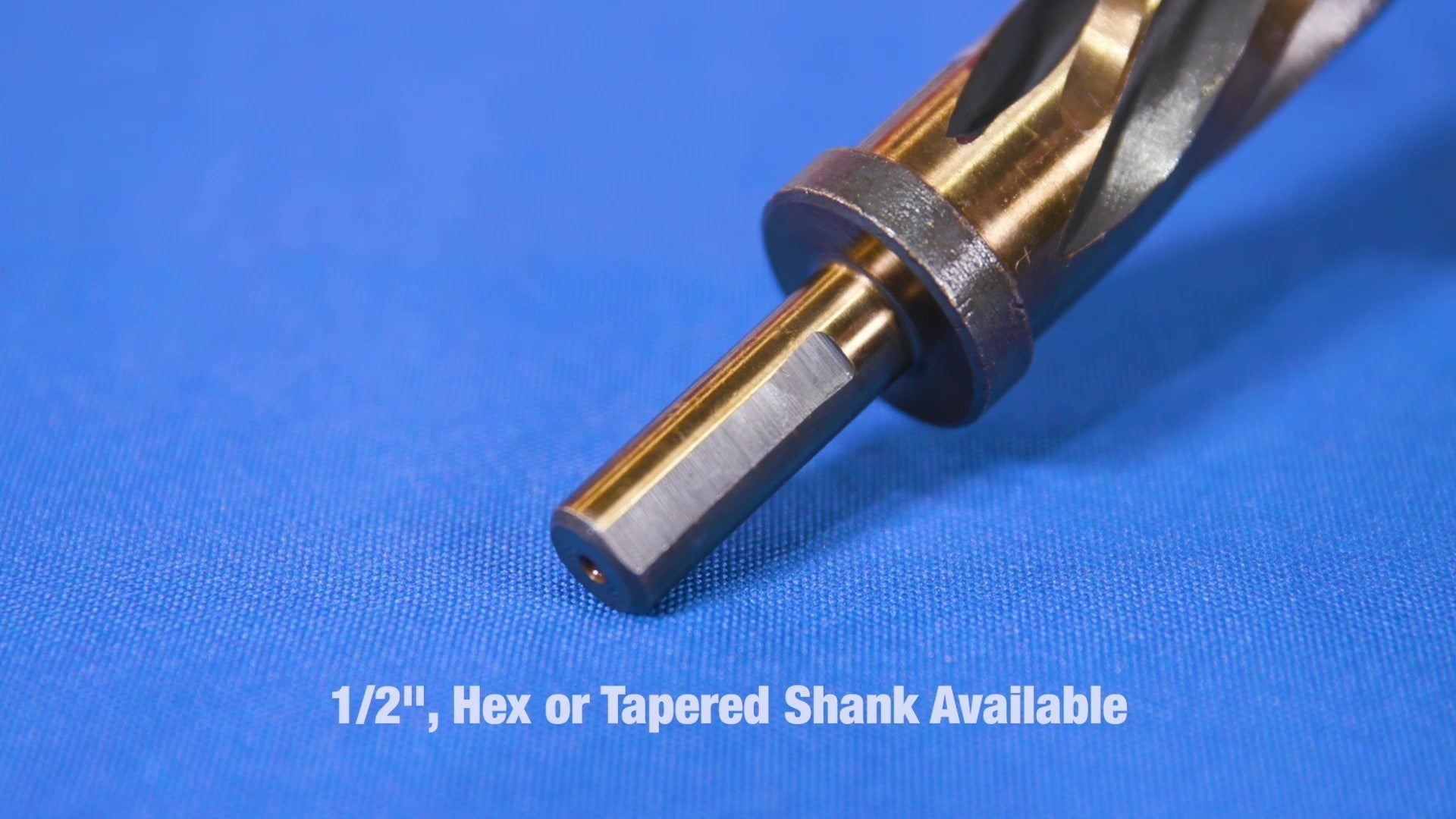 15/16" HSS 1/2" Straight Shank Bridge Reamer