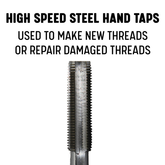 1"-8 UNC HSS Plug Tap and 7/8" HSS 1/2" Shank Drill Bit Kit