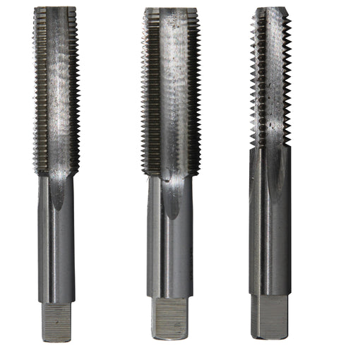 9/16"-12 UNC HSS Left 4 Flute Tap Set