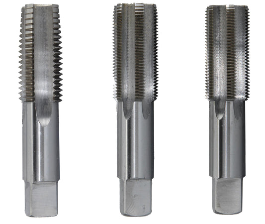 7/8"-14 UNF HSS Left 4 Flute Tap Set