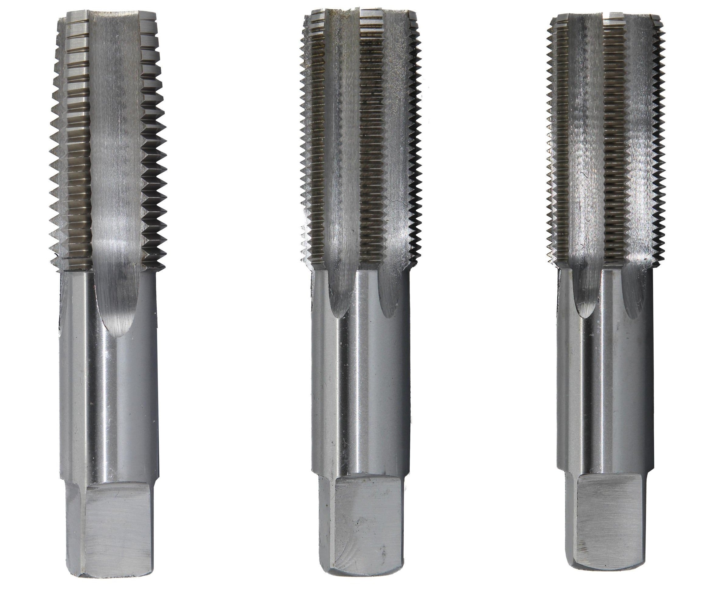 7/8"-9 UNC HSS Left 4 Flute Tap Set