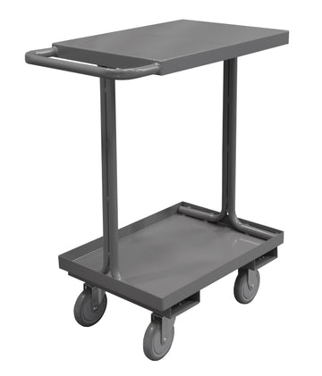 Easy Access Shelf Cart, 2 Shelves