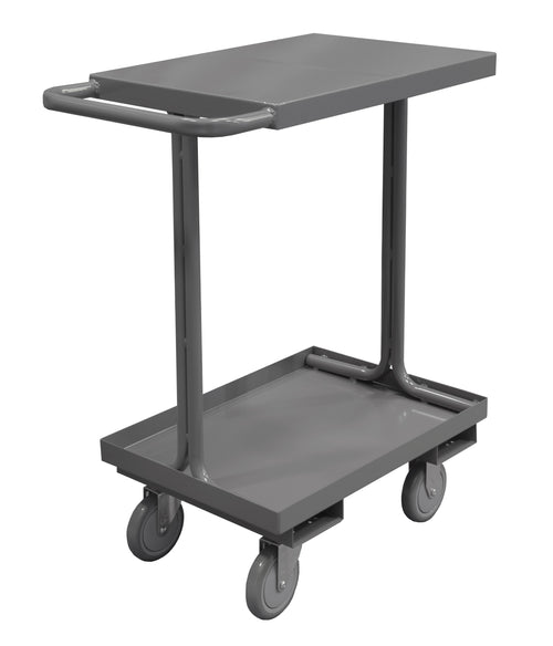 Easy Access Shelf Cart, 2 Shelves