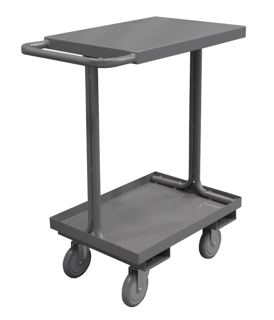 Easy Access Shelf Cart, 2 Shelves