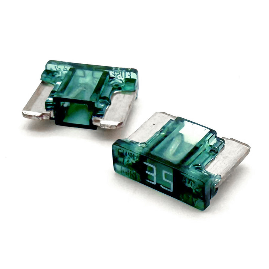 35AMP APS/ATT Low Profile Mini Blade Fuse 32V Aquablue