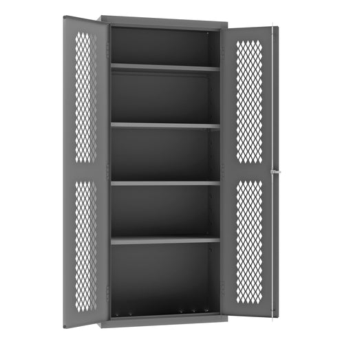 Ventilated Cabinet, 4 Shelves