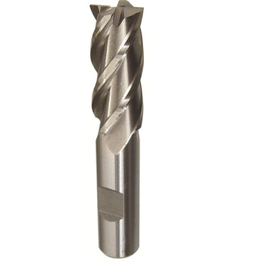 2" X 3/4" HSS 4 Flute Single End End Mill
