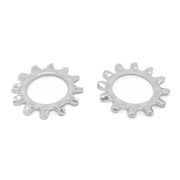 #10 410 Stainless Steel External Tooth Lock Washers