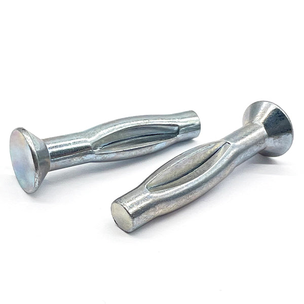 1/4"x3" Flat Head Split-Fast Anchors Zinc