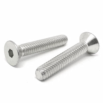 M5-0.8x25 Stainless A2-70 Flat Head Socket Cap Screws