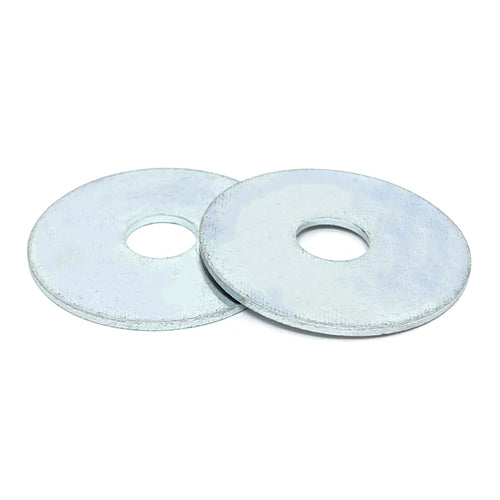 M5x15x1.2 Grade C Flat Fender Washers Zinc