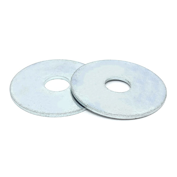5/16"x1-1/4 Steel 1/16" Thick Fender Washers Zinc