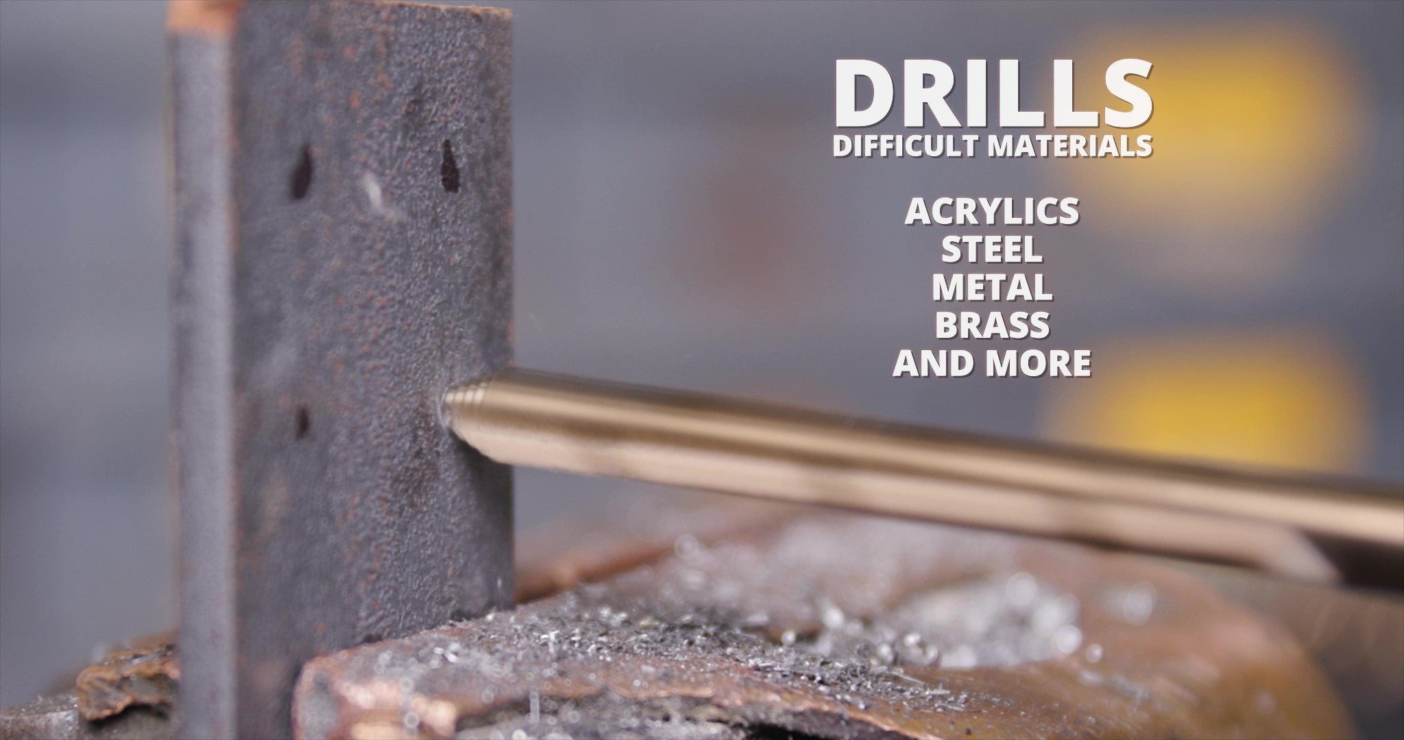 11/32" Stepped Point Cobalt Drill Bit with 3-Flat Shank