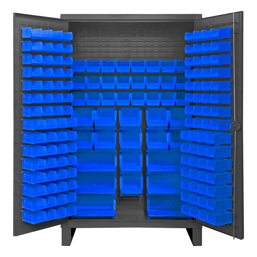 Cabinet, 162 Blue Bins