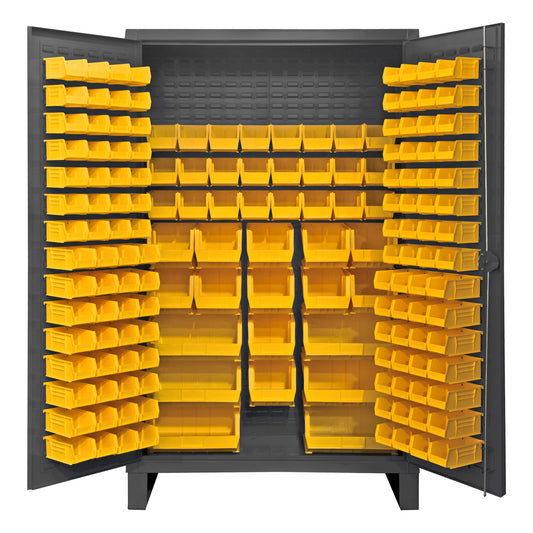 Cabinet, 162 Yellow Bins