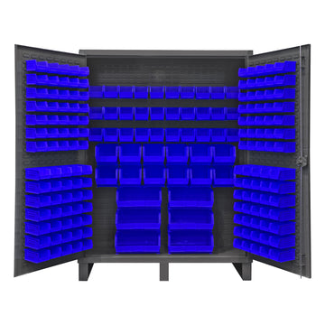 Cabinet, 198 Blue Bins