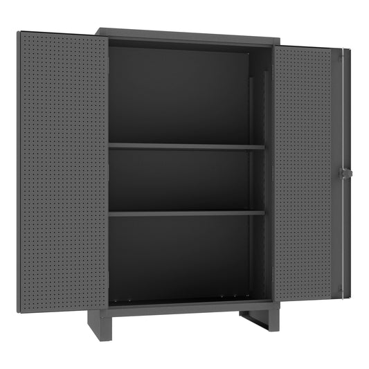 Pegboard Cabinet, 2 Shelves