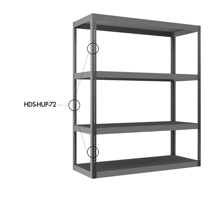 Upright For Shelving, 72"