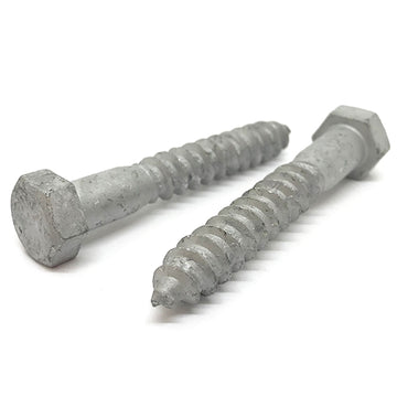 5/16-9x4-1/2" Hex Lag Screws A307 Grade A Galvanized