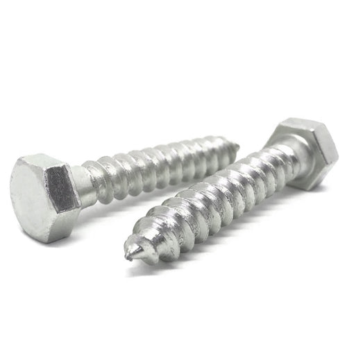 3/8-7x1-1/2" 316 Stainless Steel Hex Lag Screws