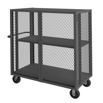 Security Mesh Truck, 2 Shelves, 24 x 48