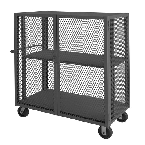 Security Mesh Truck, 2 Shelves, 24 x 48