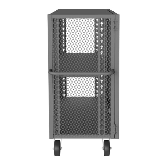Security Mesh Truck, 2 Shelves, 24 x 48