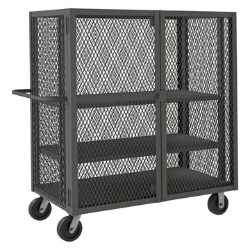 Security Mesh Truck, 3 Shelves, 24 x 48