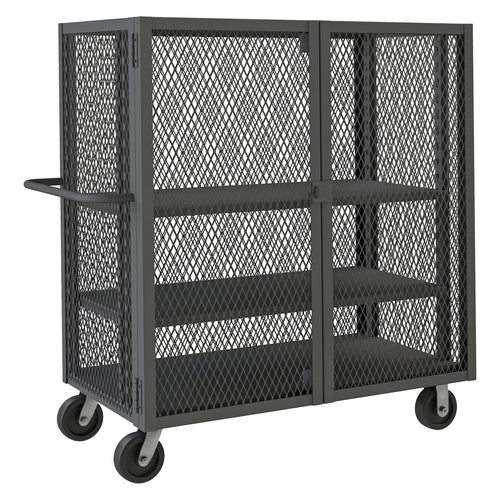 Security Mesh Truck, 3 Shelves, 24 x 48
