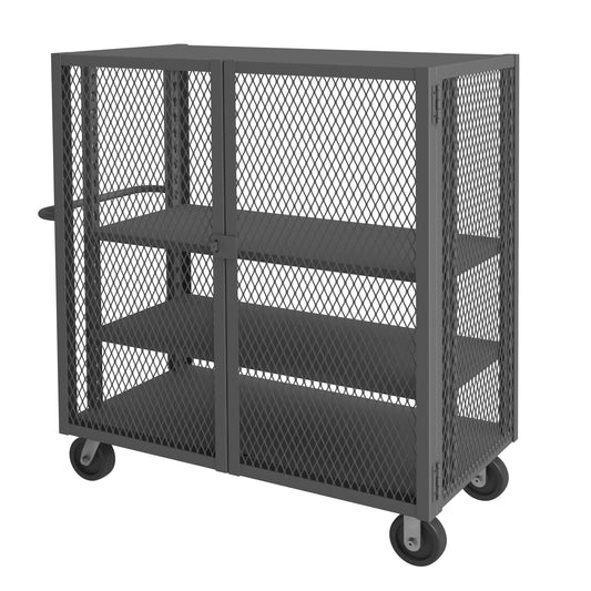 Security Mesh Truck, 3 Shelves, 24 x 48