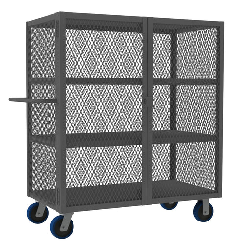 Security Mesh Truck, 3 Shelves, 24 x 48
