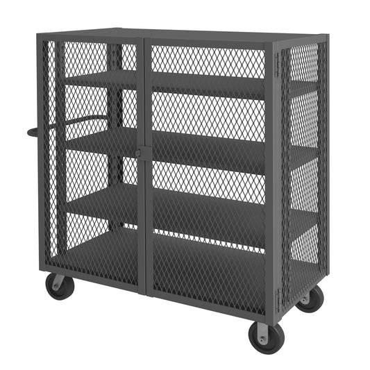 Security Mesh Truck, 4 Shelves, 24 x 48