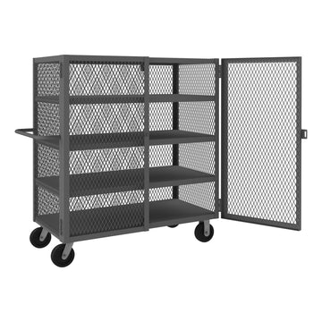 Security Mesh Truck, 4 Shelves, 24 x 48