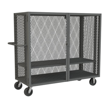 Security Mesh Truck, 2 Shelves, 24 x 60