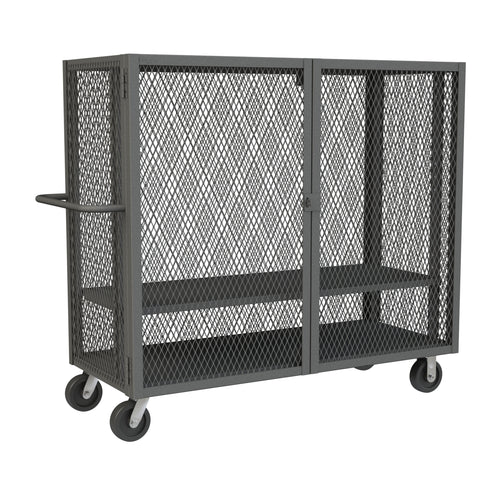 Security Mesh Truck, 2 Shelves, 24 x 60