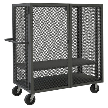 Security Mesh Truck, 2 Shelves, 30 x 48