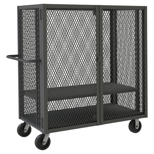 Security Mesh Truck, 2 Shelves, 30 x 48