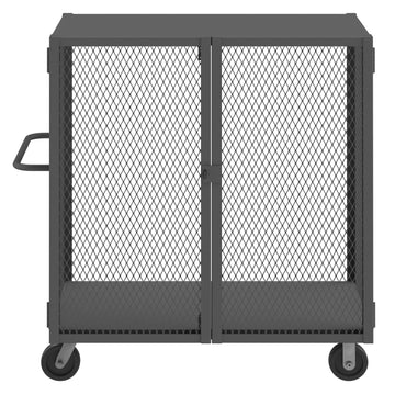Cage Truck, Low Deck And Pad Lock