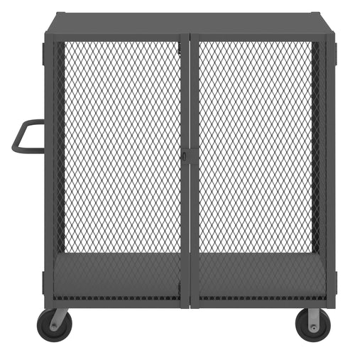 Cage Truck, Low Deck And Pad Lock
