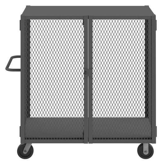 Cage Truck, Low Deck And Pad Lock